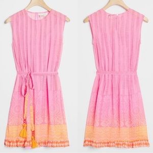 Anthropologie Pink Lucille Mini Dress Size XS NWT